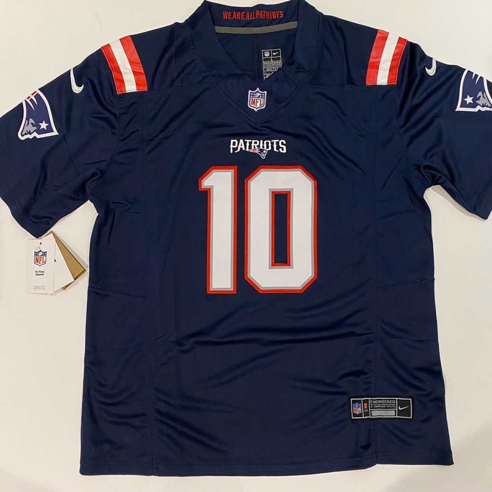 Drake Maye Patriots Jersey size S-M-L-XL-2XL